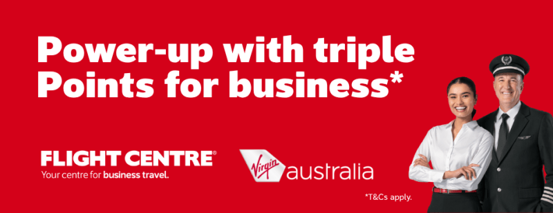 Power-up with triple Points for business*