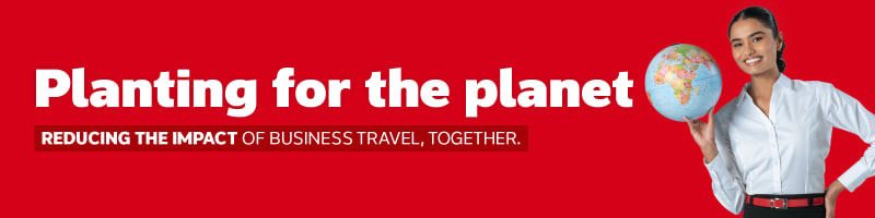 planting for the planet reducing the impact of business travel together