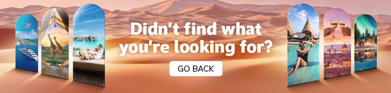Windows in a desert showing luxurious holidays | didn't find what you're looking for? Go Back