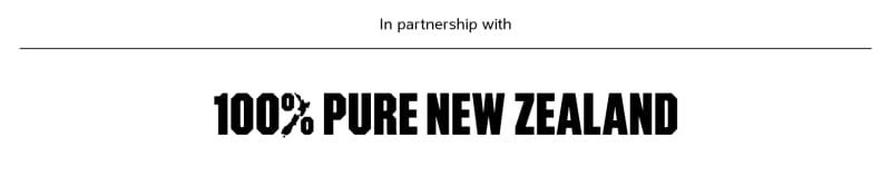 In partnership with | 100% pure New Zealand