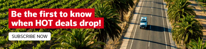 Be the first to know when the hot deals drop! Subscribe now