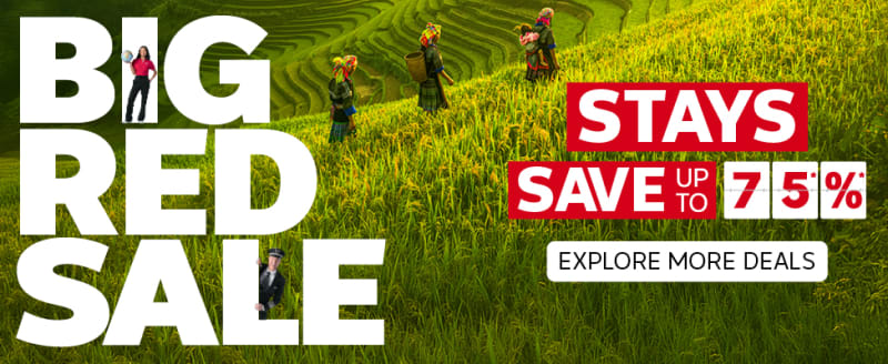 Big Red Sale - stays up to 75%* | Explore more deals