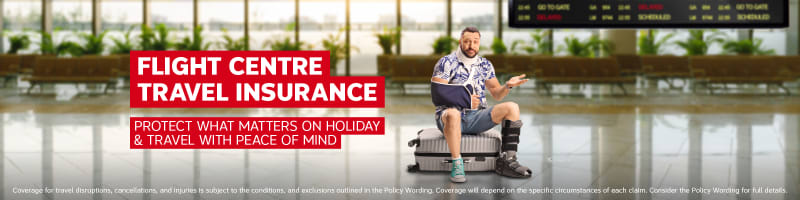 Flight Centre Travel Insurance. Protect what matters on holiday & travel with peace of mind