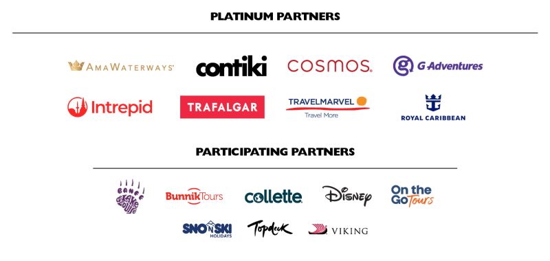 Platinum partners and participating partners logos