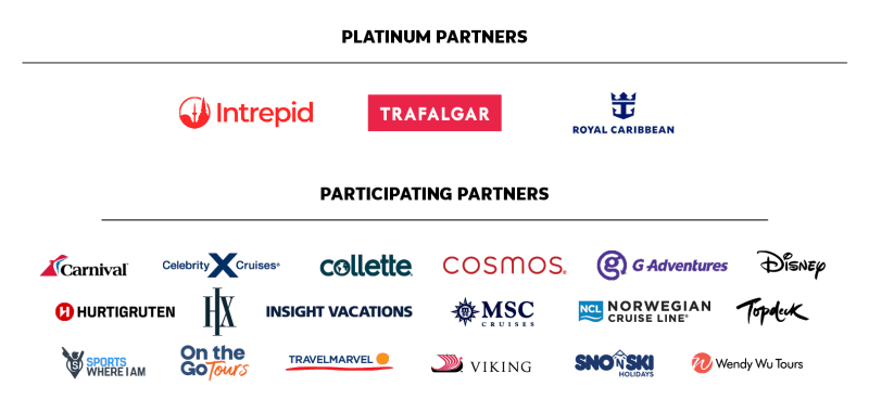 Platinum partners and participating partners logos