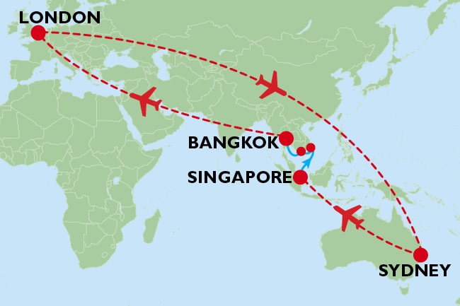 Make your own way map guide
