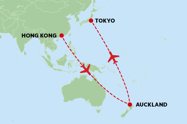 Fly in, fly out map guide