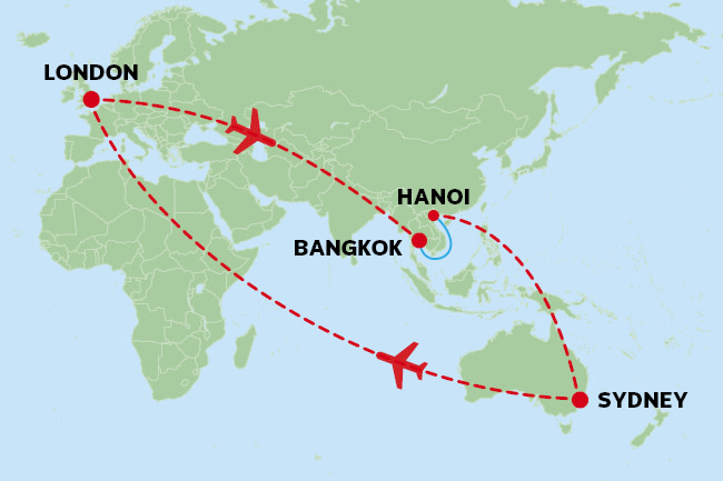 Make your own way map guide