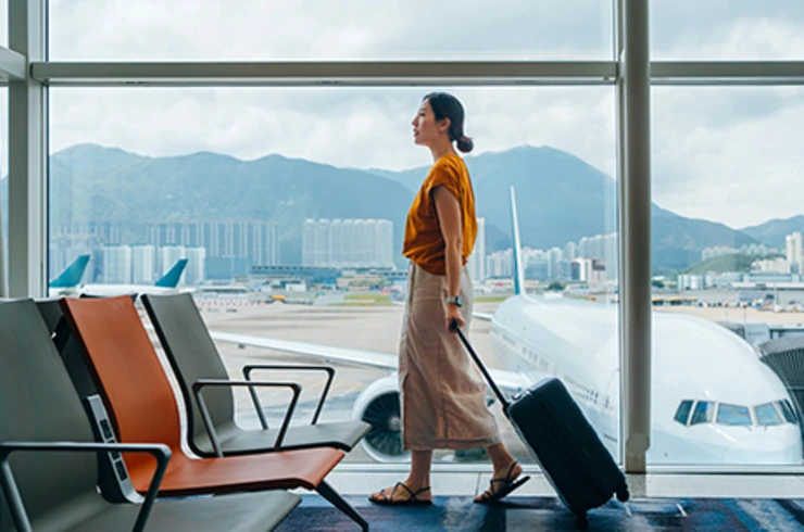 Economy class flights